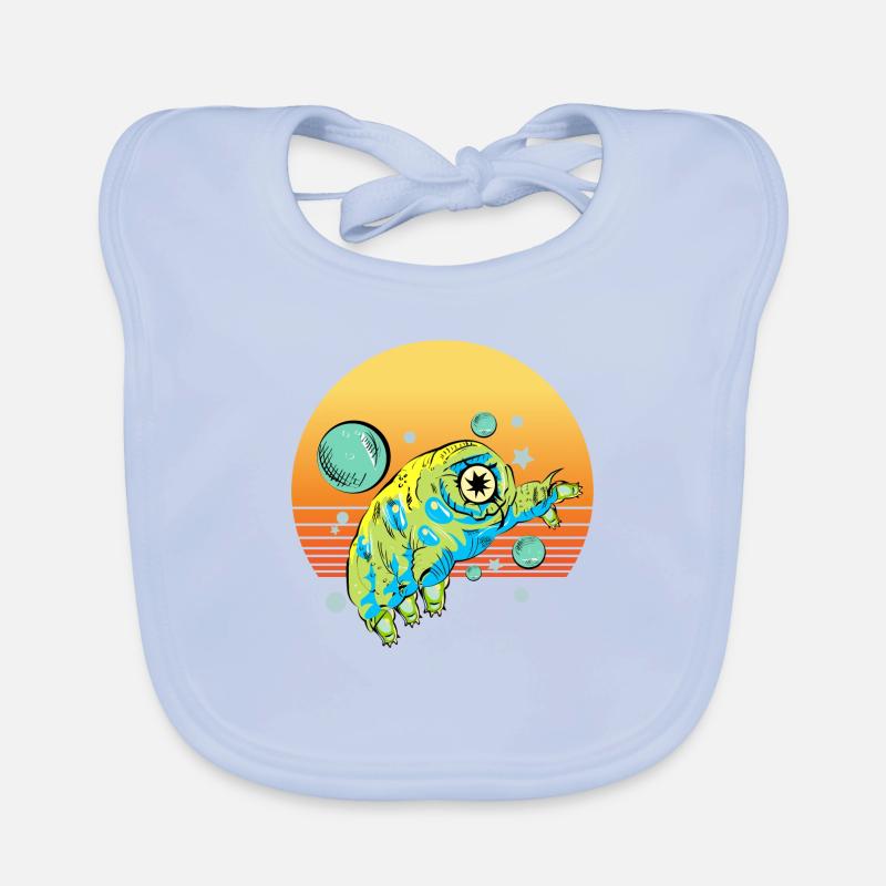 Tardigrade Retro Organic Baby Bibs