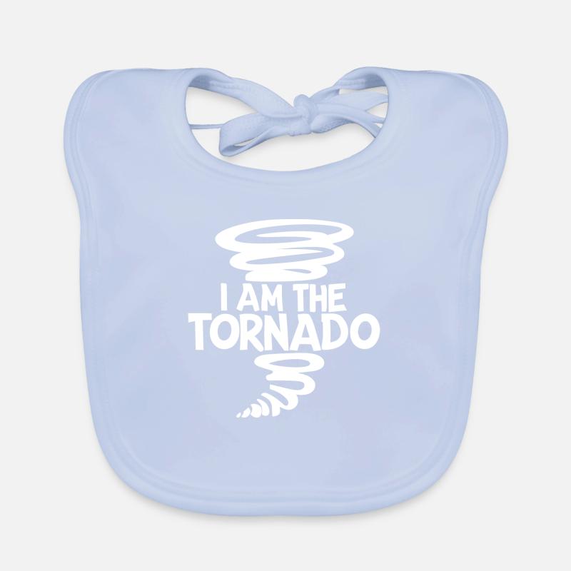 I Am The Tornado Organic Baby Bibs