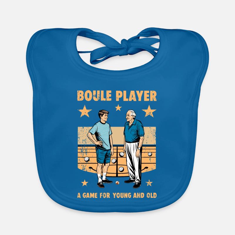 Boule Spieler Baby Bio-Lätzchen