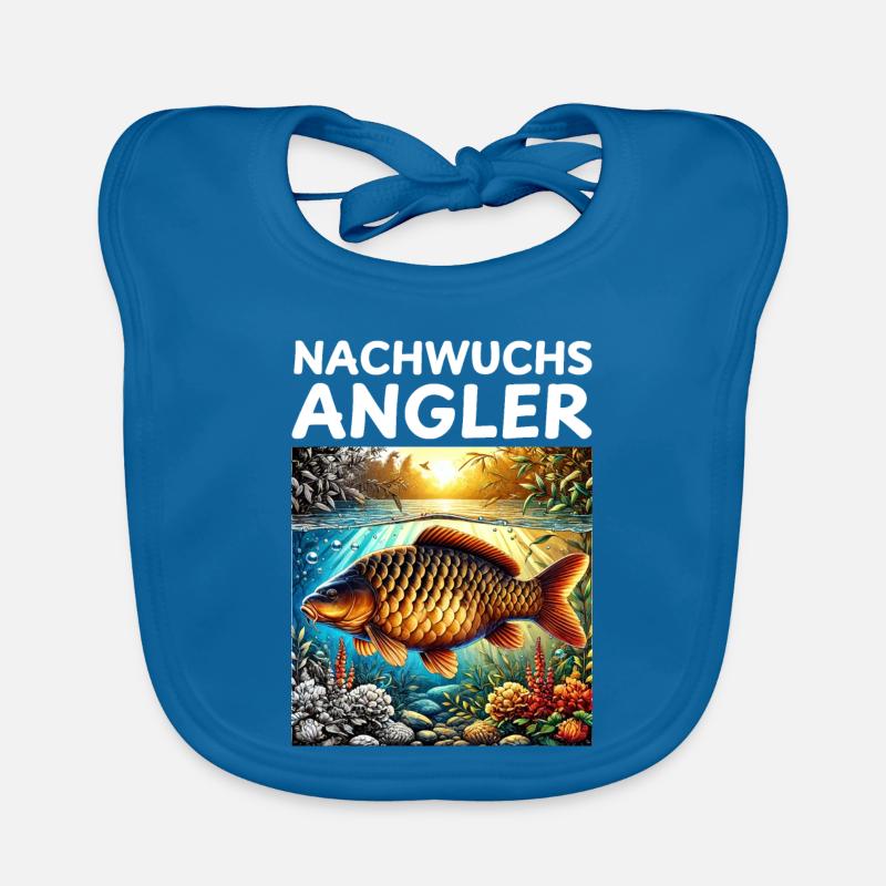 Nachwuchs Angler - Karpfen Baby Bio-Lätzchen