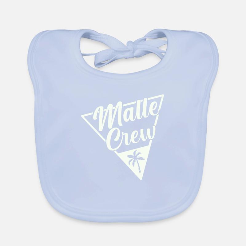 Malle Crew Mallorca Bavoir bio Bébé