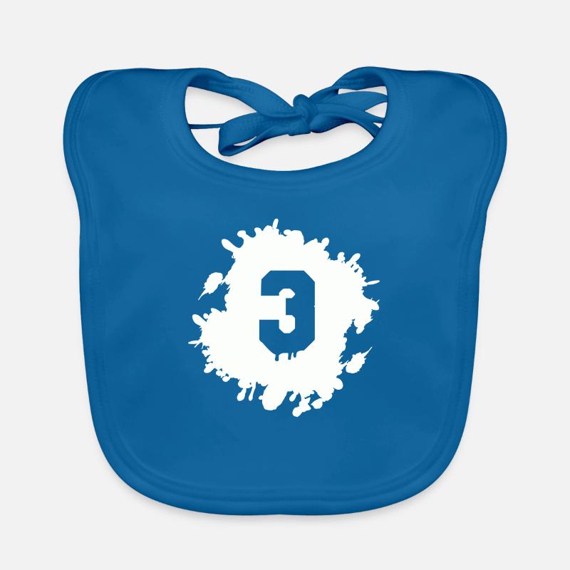 3 blobs Organic Baby Bibs