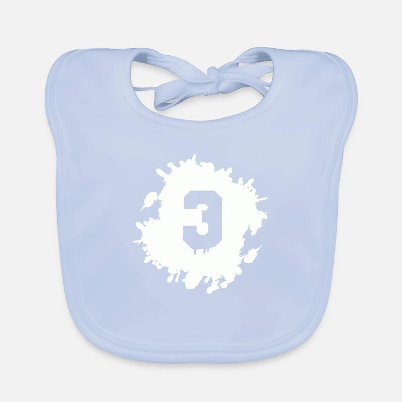 3 blobs Organic Baby Bibs