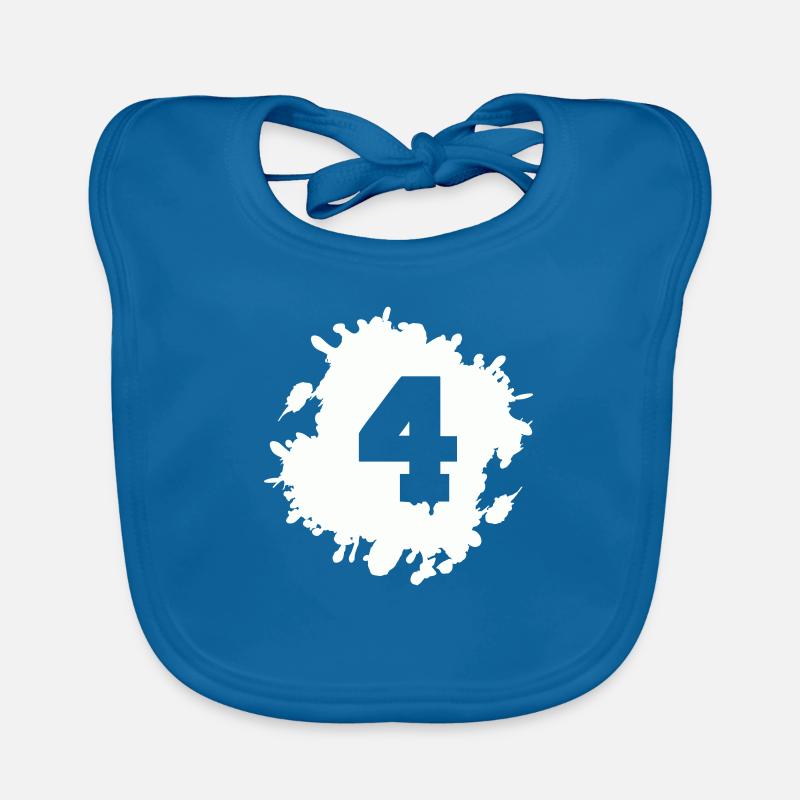 4 blobs Organic Baby Bibs