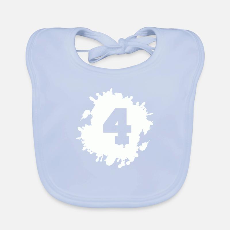 4 gouttes Bavoir bio Bébé