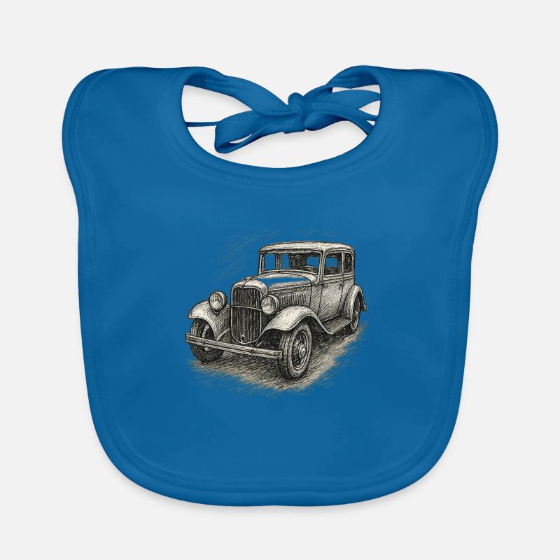Oldtimer Baby Bio-Lätzchen