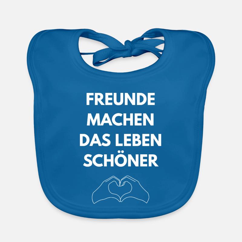 Freundschaft Baby Bio-Lätzchen