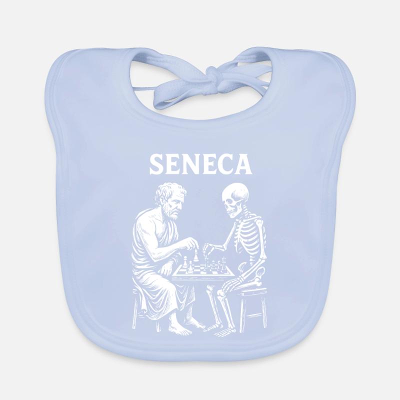 Échecs squelettes Seneca Bavoir bio Bébé