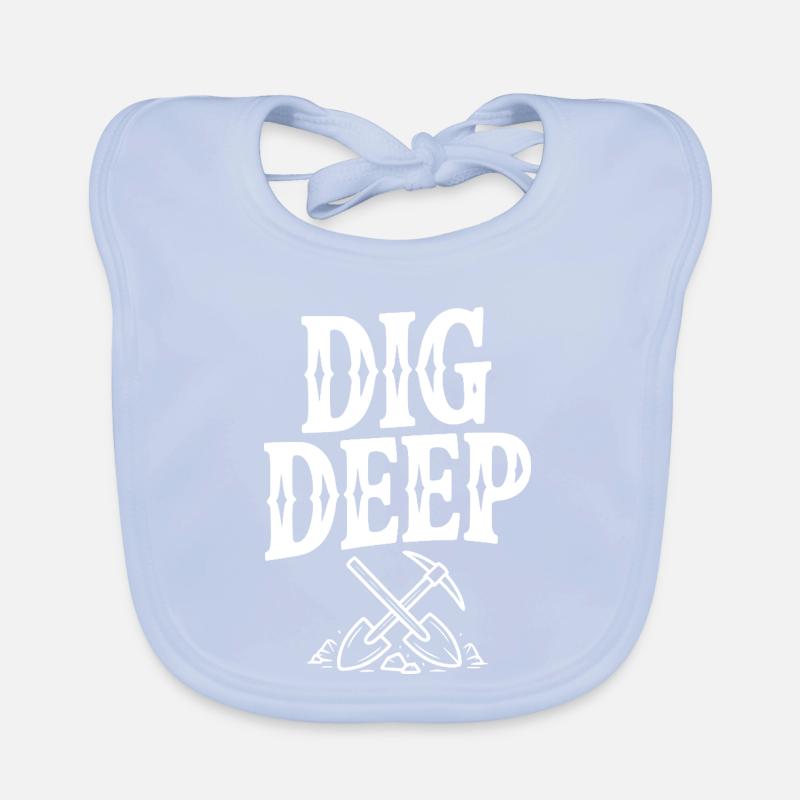 Dig Deep Organic Baby Bibs