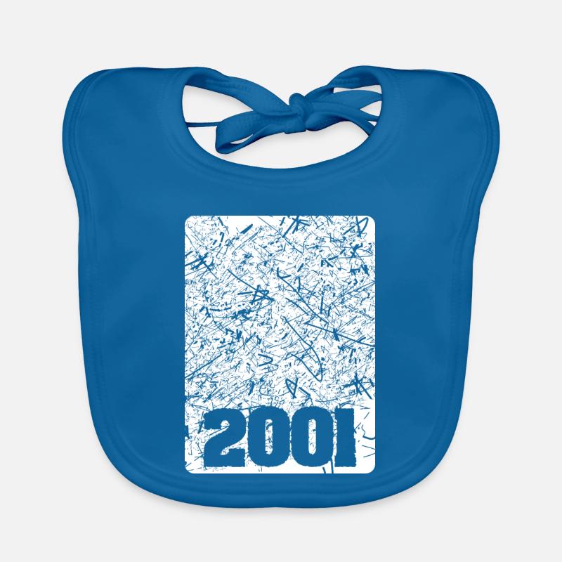 Number 2001 Organic Baby Bibs