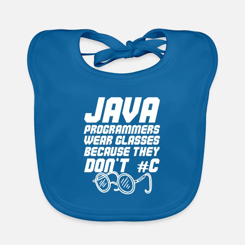 Programmeur Java sympa Bavoir bio Bébé
