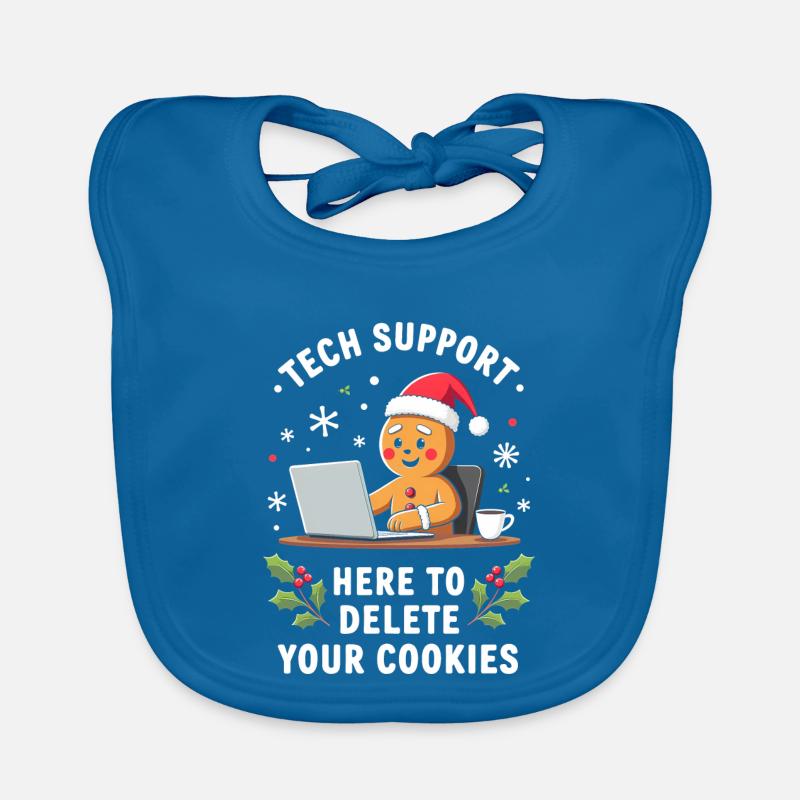 Tech Support, I'm here to delete your cookies Baby Bio-Lätzchen