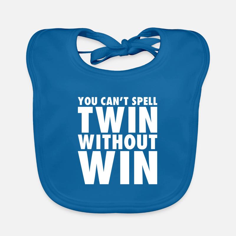 You can't spell Twin without win Bavoir bio Bébé