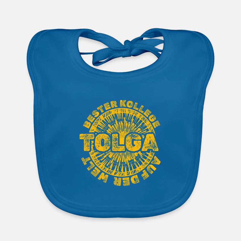 Tolga as work Organic Baby Bibs