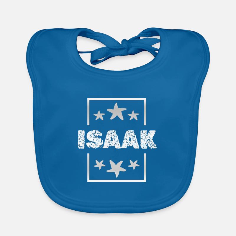 Isaac as Isaac Organic Baby Bibs