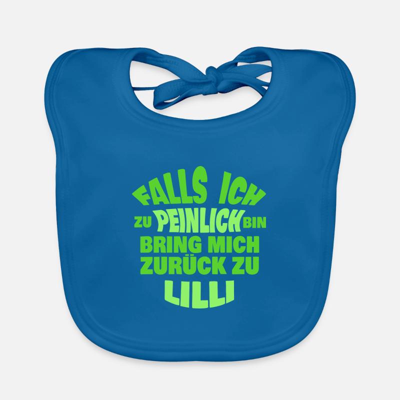 Lilli as a bachelor party Organic Baby Bibs
