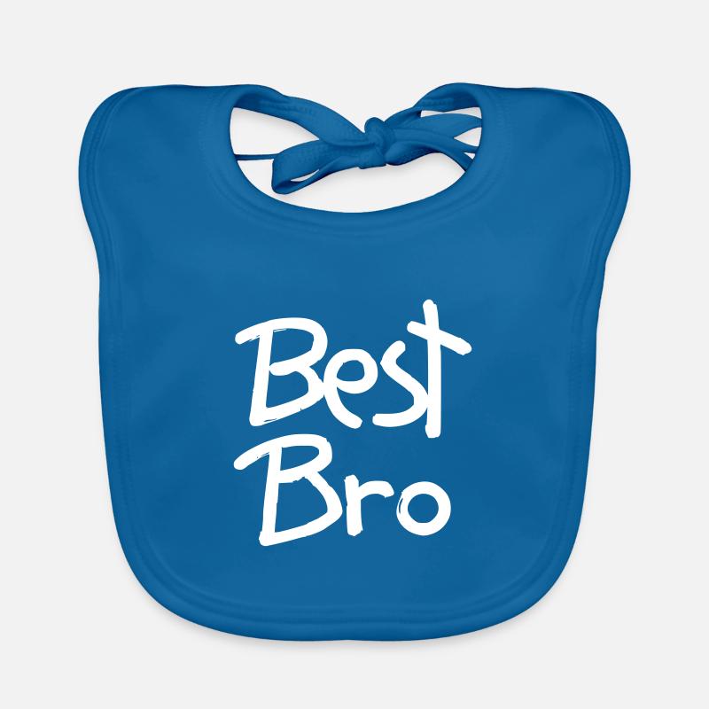 Best Bro Bester Bruder Bester Freund Bester Kumpel Baby Bio-Lätzchen