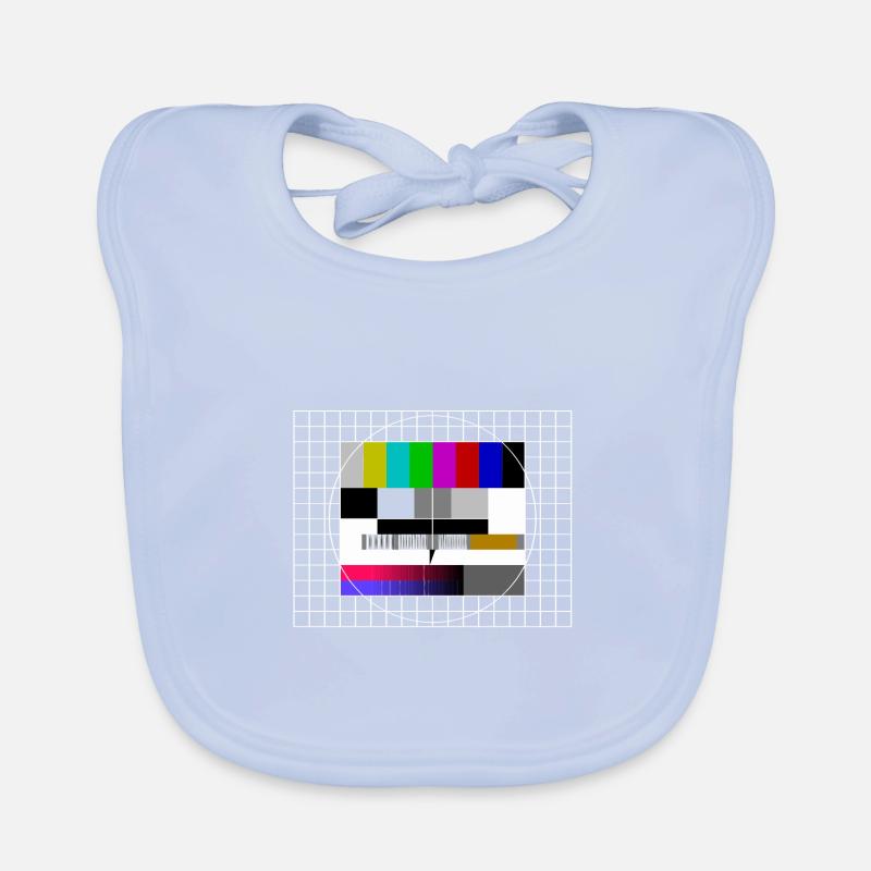 Test image Retro Vintage Organic Baby Bibs