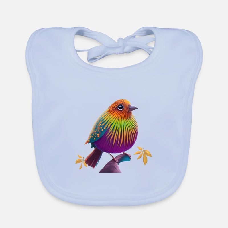 Fantasy bird Organic Baby Bibs