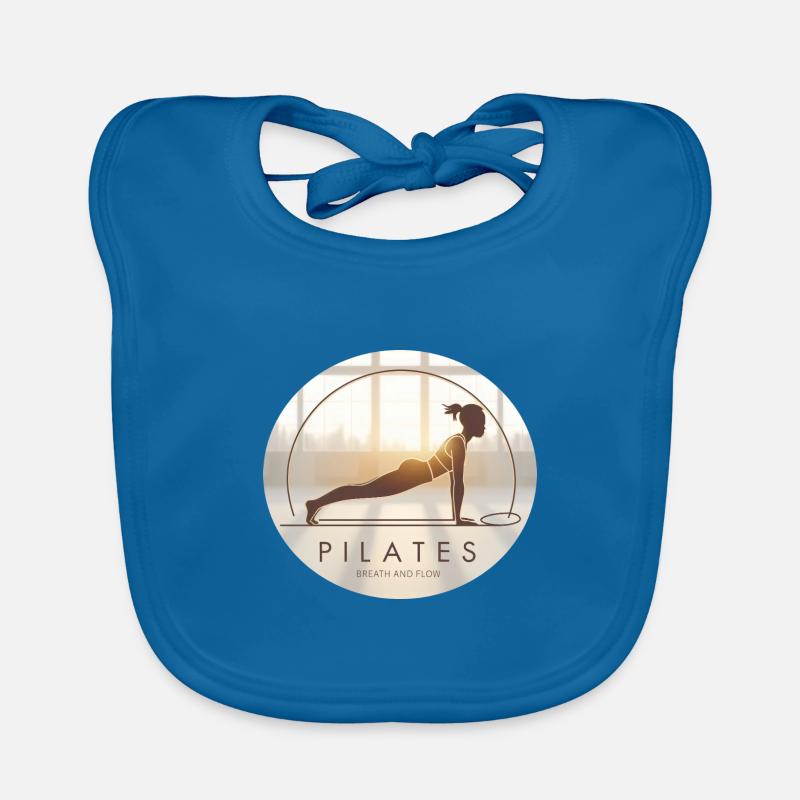 Breath and Flow – Pilates & Balance Organic Baby Bibs