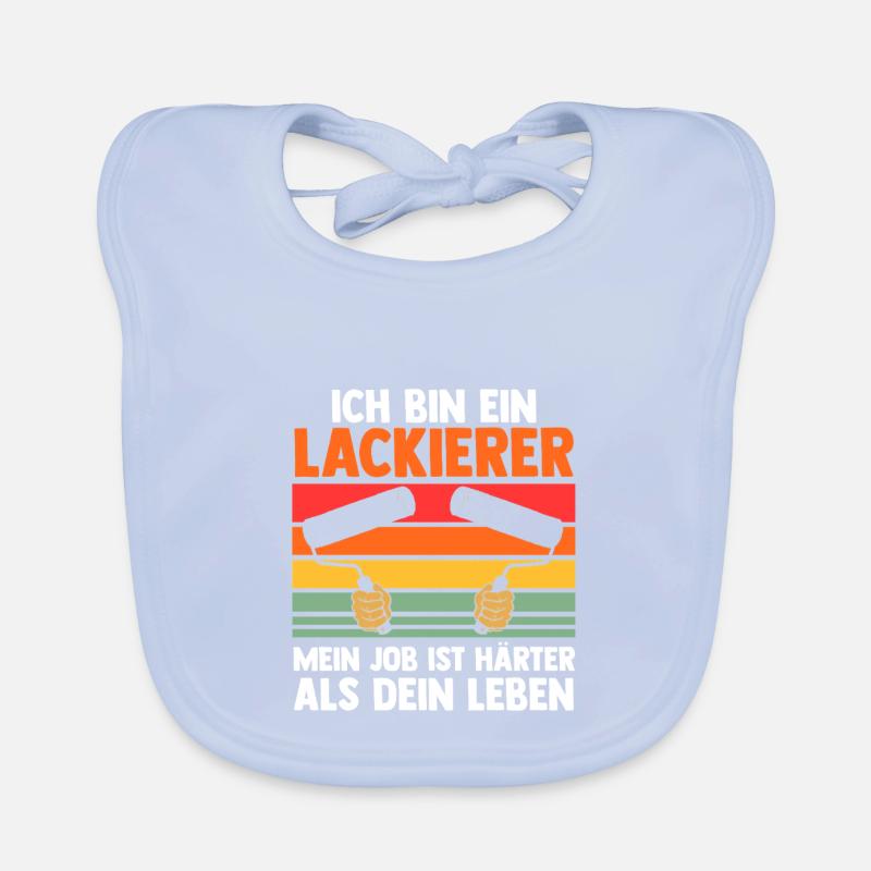 Car Painter Vehicle Painter Painter Organic Baby Bibs