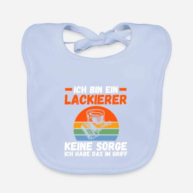 Car Painter Vehicle Painter Painter Organic Baby Bibs