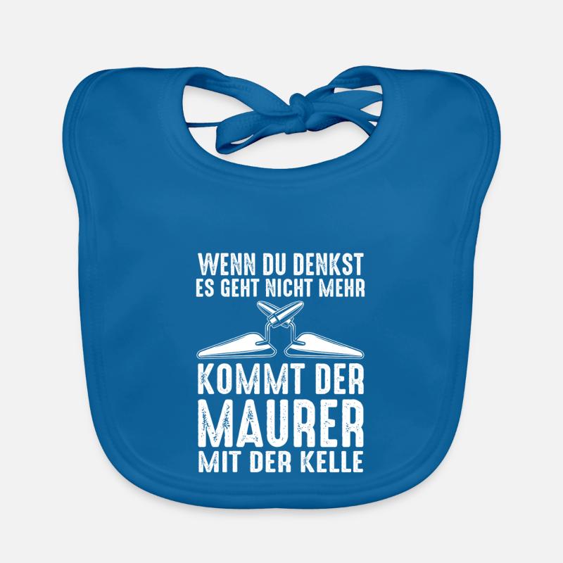 Master Bricklayer Journeyman Bricklayer Organic Baby Bibs