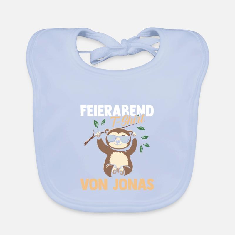 Sloth Jonas Organic Baby Bibs
