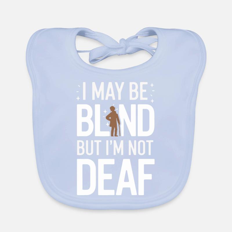 Blind blindness Visually impaired people Organic Baby Bibs