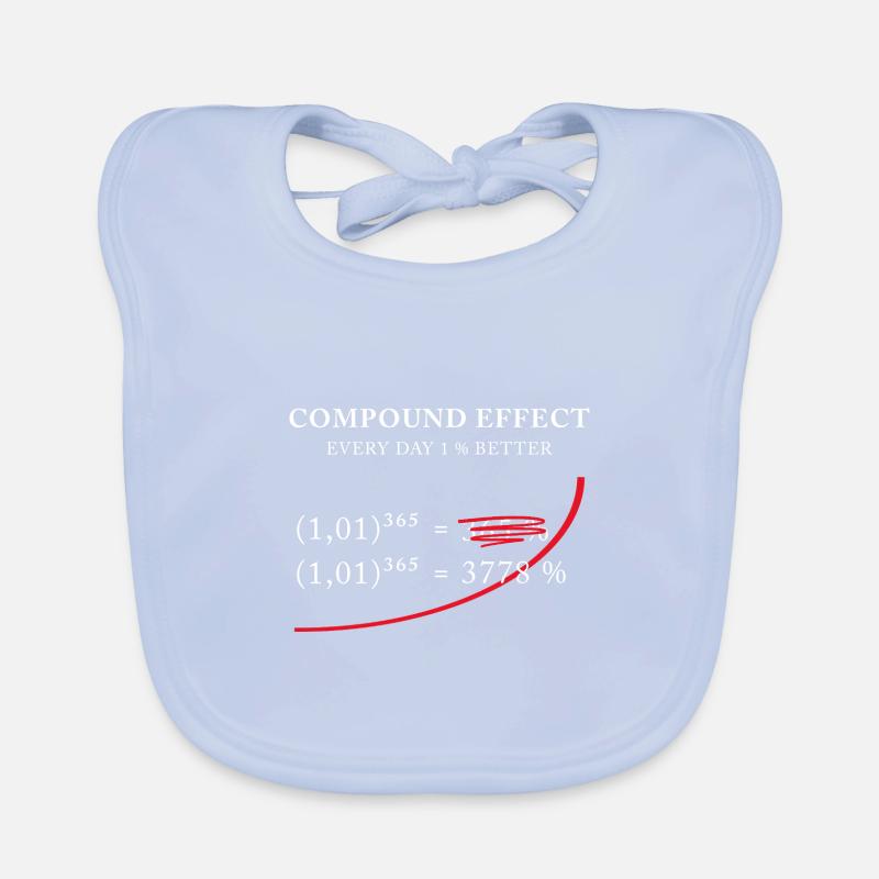 Compound Effect – Jeden Tag 1% besser Baby Bio-Lätzchen