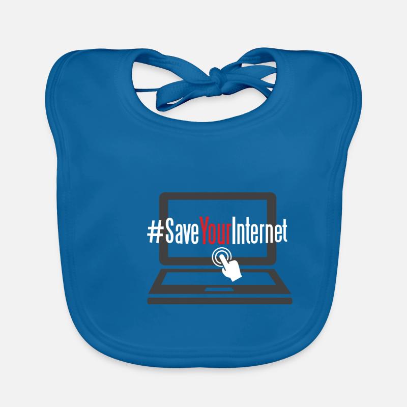 Save Your Internet Organic Baby Bibs