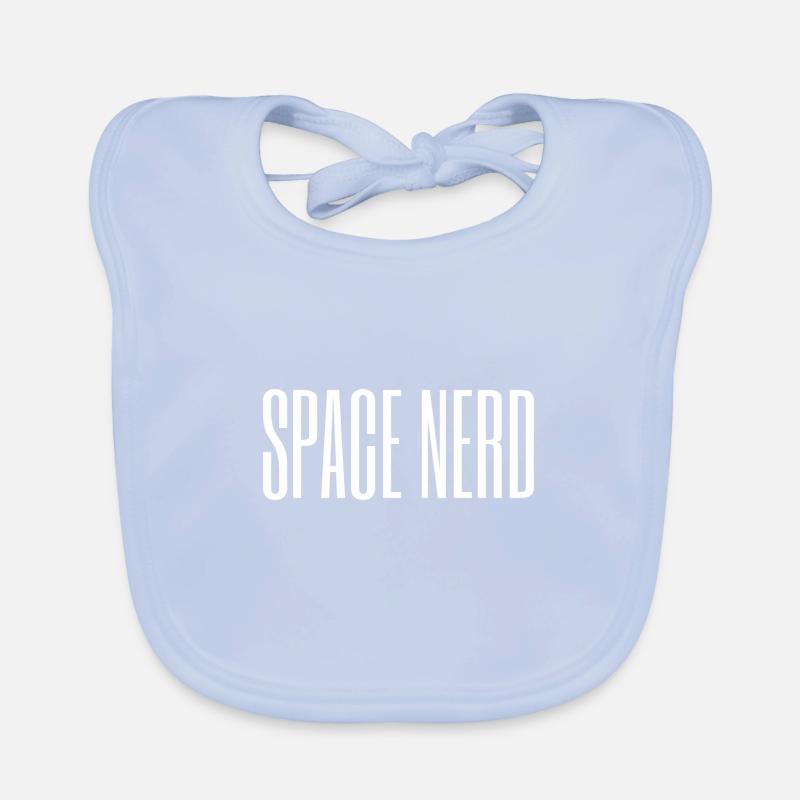 Space Nerd / Space Explorer / Science Design Organic Baby Bibs