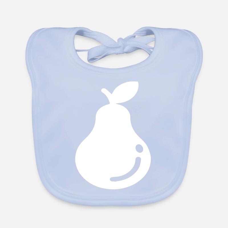 Fruit de poire Bavoir bio Bébé