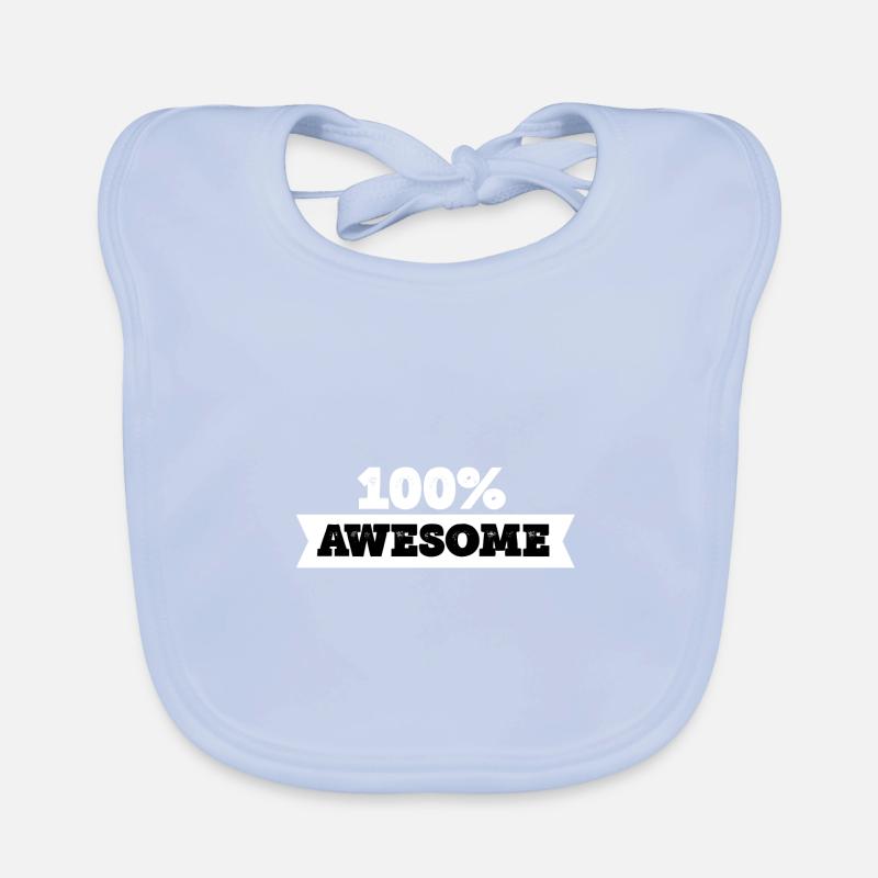 100% génial Bavoir bio Bébé