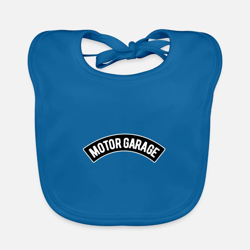 Bannière Garage Bavoir bio Bébé