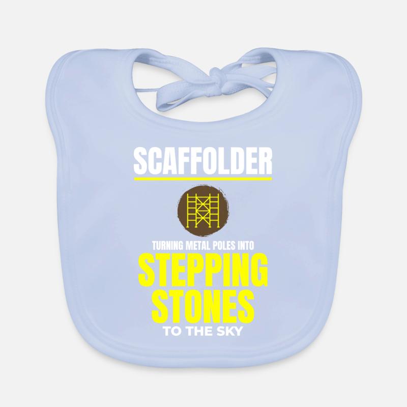 Scaffolder Scaffold Builder Scaffolding Platform Organic Baby Bibs