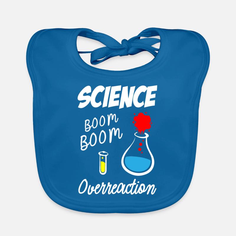 Réaction excessive de la science Bavoir bio Bébé