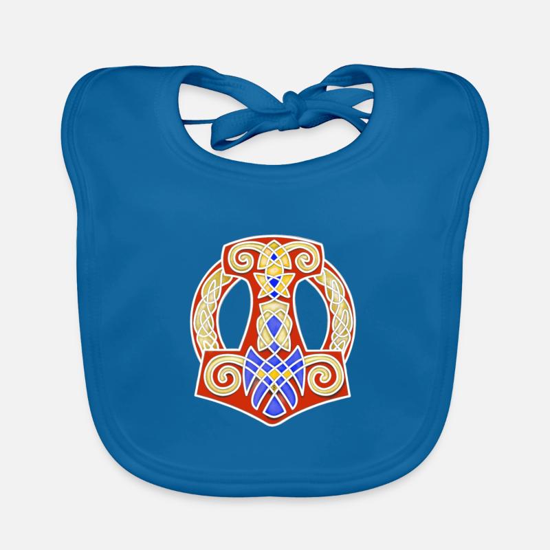 Marteau de Thor Mjölnir Bavoir bio Bébé