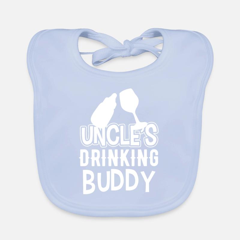 Baby Uncle Uncle Uncle Brorson Nephew Gift Organic Baby Bibs