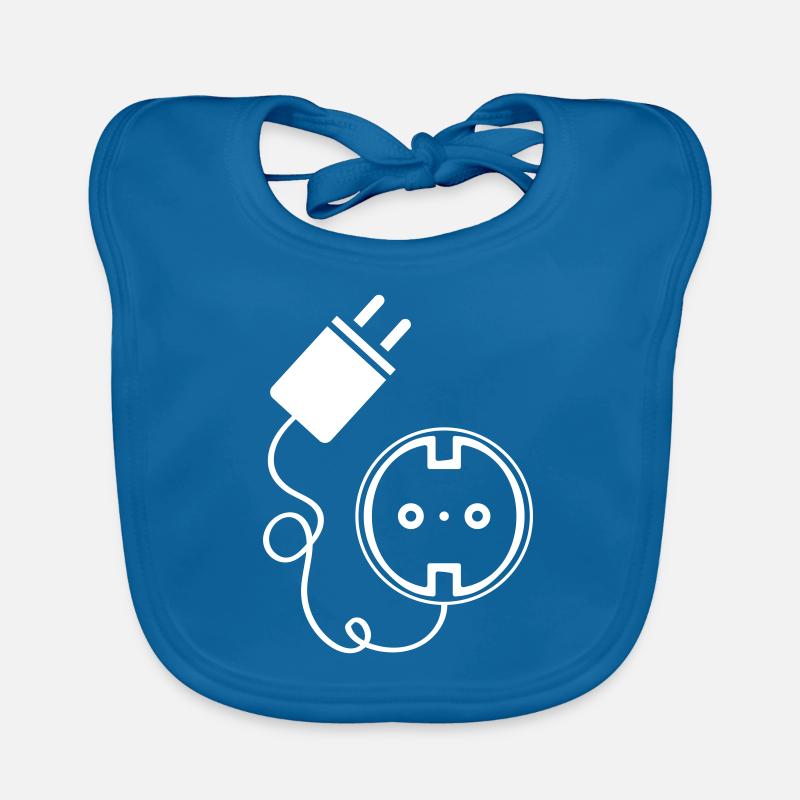 Socket Power Element Organic Baby Bibs