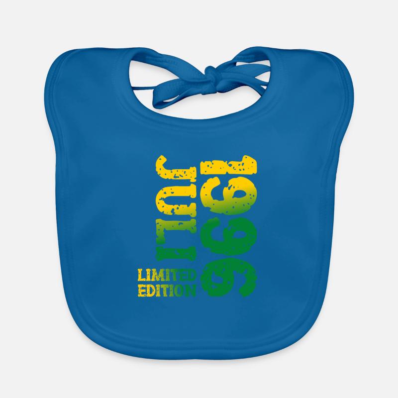 1996 Juli Limited Edition Geburtstag Geschenk Baby Bio-Lätzchen