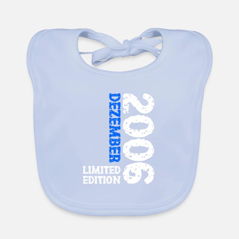 2006 Dezember Limited Edition 17. Geburtstag Deko Baby Bio-Lätzchen
