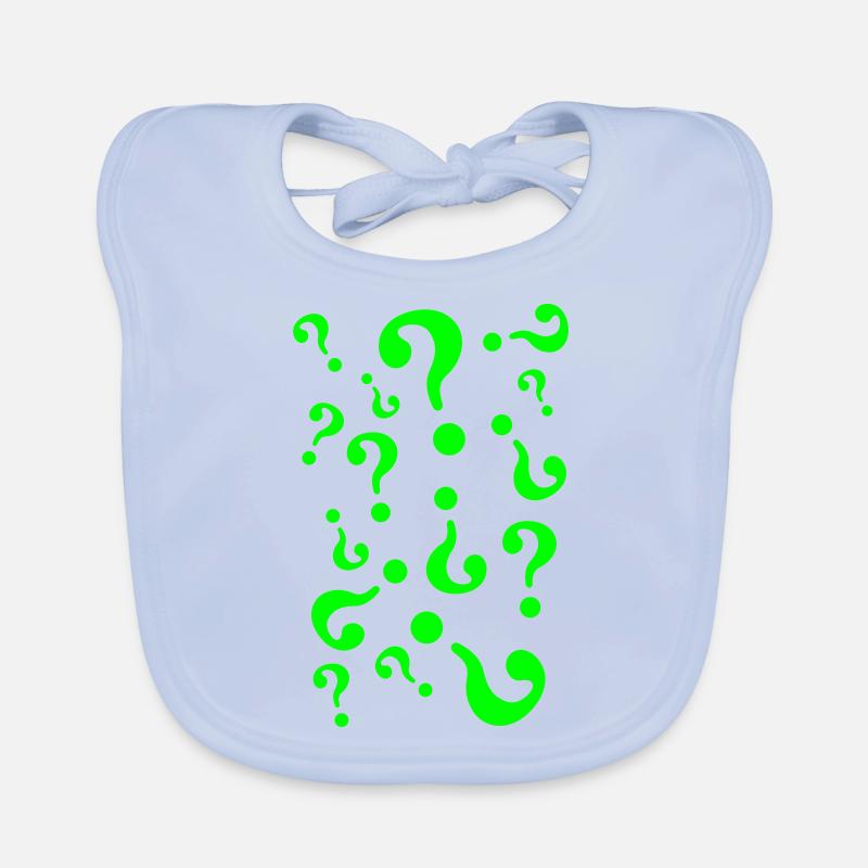 Fragezeichen Baby Bio-Lätzchen