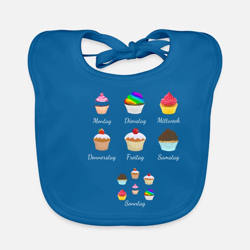 cupcakes jeden Tag ein Cupcake Baby Bio-Lätzchen
