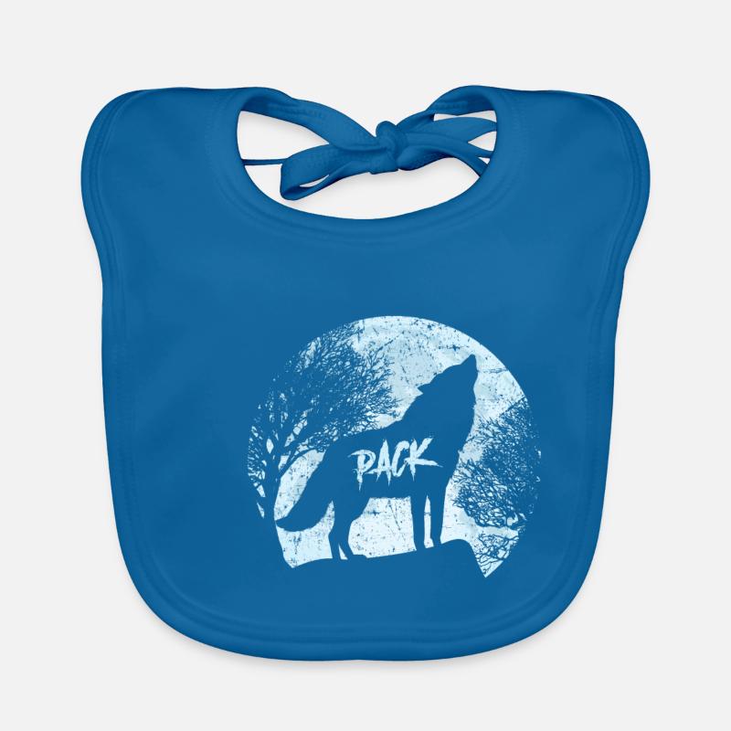 Pack Wolf Baby Bio-Lätzchen