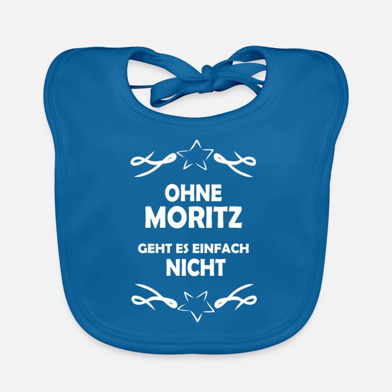 Ohne Moritz unmoeglich Baby Bio-Lätzchen