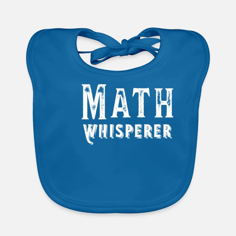 Math Whisperer Mathematik Lehrer Geschenk Baby Bio-Lätzchen