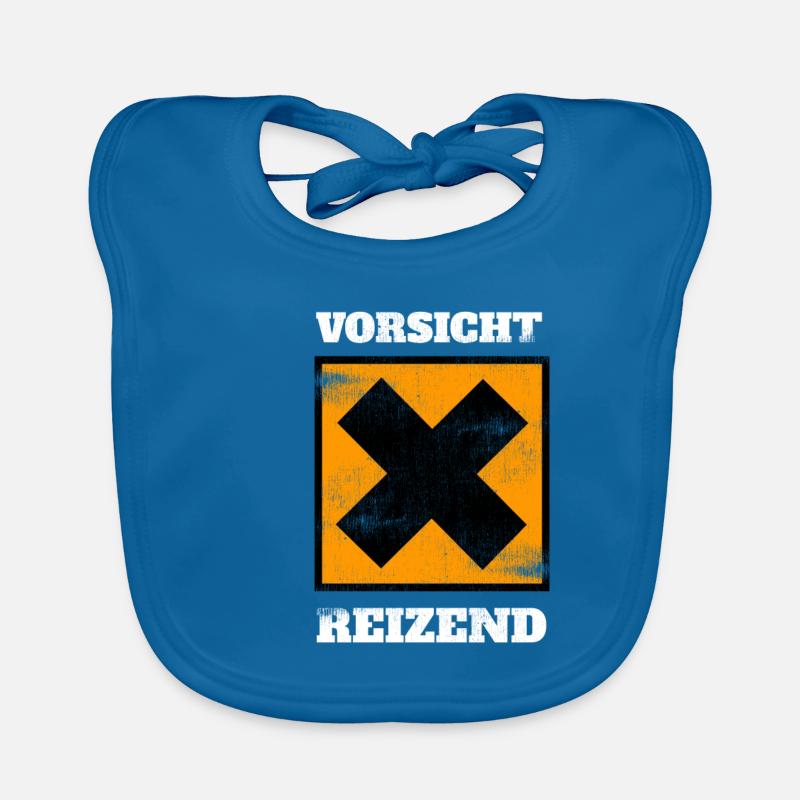 Caution irritant Organic Baby Bibs