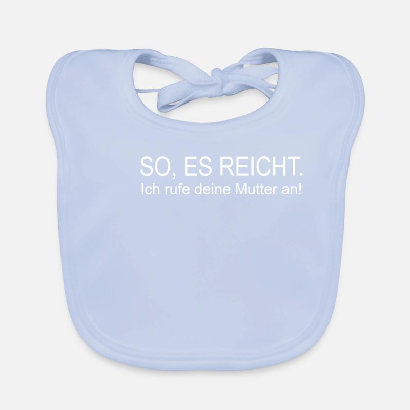 Mutter anrufen Baby Bio-Lätzchen