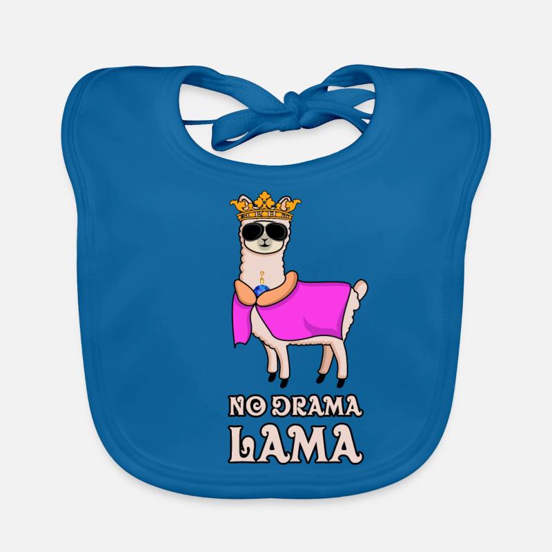 Pas de drame Lama Dramaqueen Gift Bavoir bio Bébé